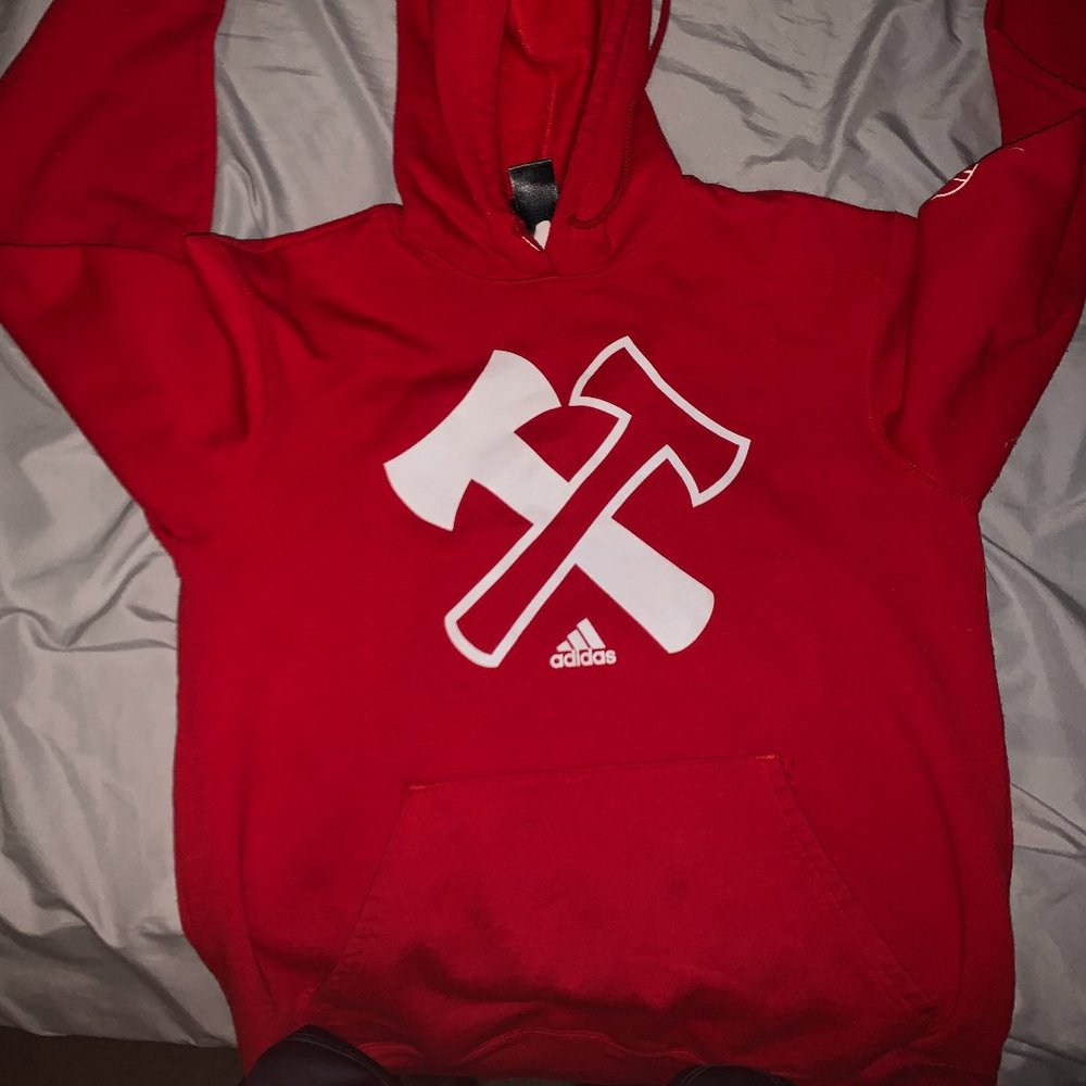 Red Adidas Sweatshirt